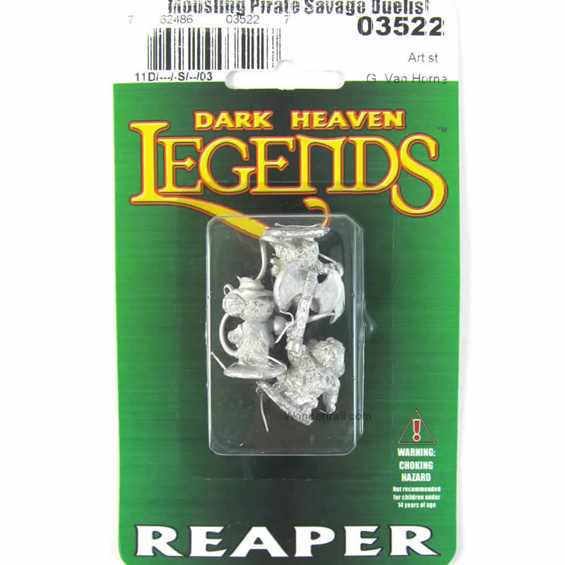 RPR03522 Mousling Pirate Savage and Duelist Miniature 25mm Scale 2nd Image