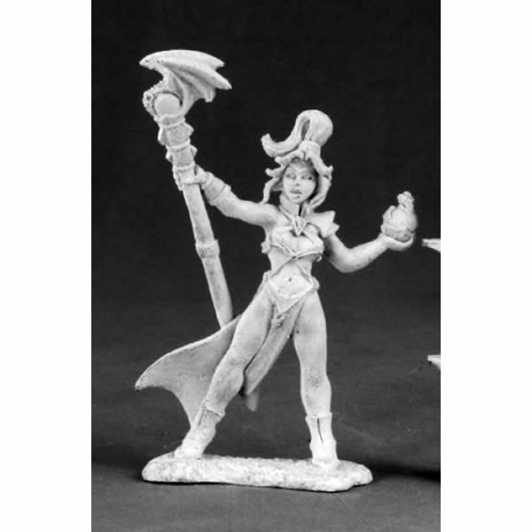 RPR03525 Tyree Spellsinger Sorceress Miniature 25mm Heroic Scale Main Image