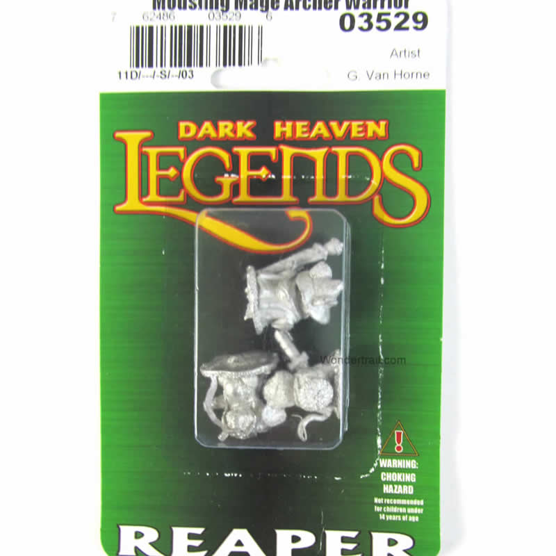 RPR03529 Mouslings Wizard Archer Warrior Miniature 25mm Heroic Scale 2nd Image