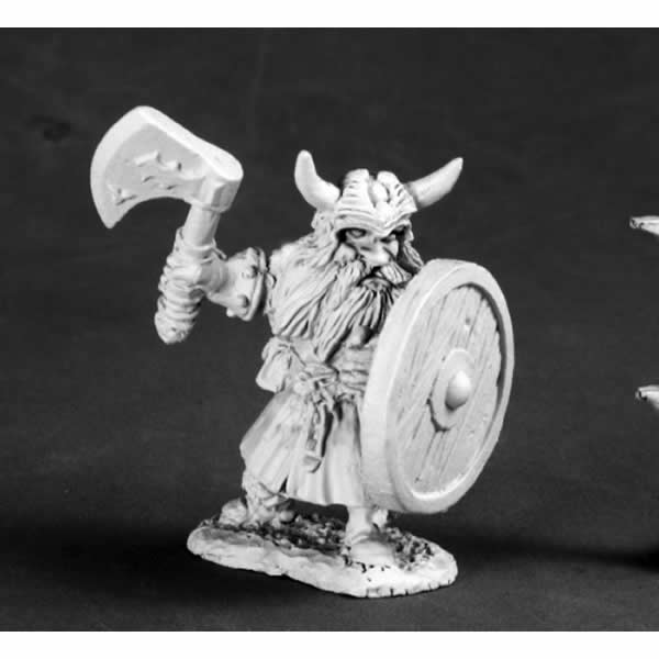 RPR03541 Gerrin Goblinkicker Dwarf Hero Miniature 25mm Heroic Scale Main Image