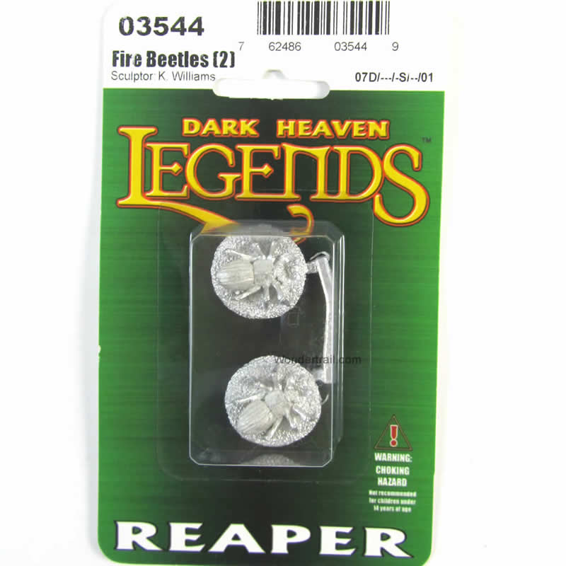 RPR03544 Fire Beetles Miniature 25mm Heroic Scale Dark Heaven 2nd Image