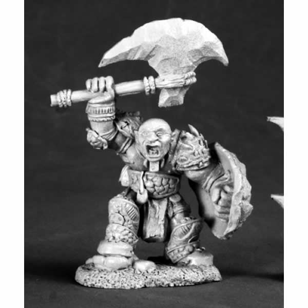RPR03546 Lorgun Dunflint Dwarf Fighter Miniature 25mm Heroic Scale Main Image