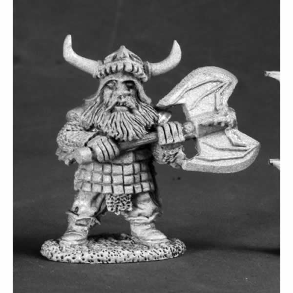RPR03550 Thurge Threeforge Dwarf Hero Miniature 25mm Heroic Scale Main Image