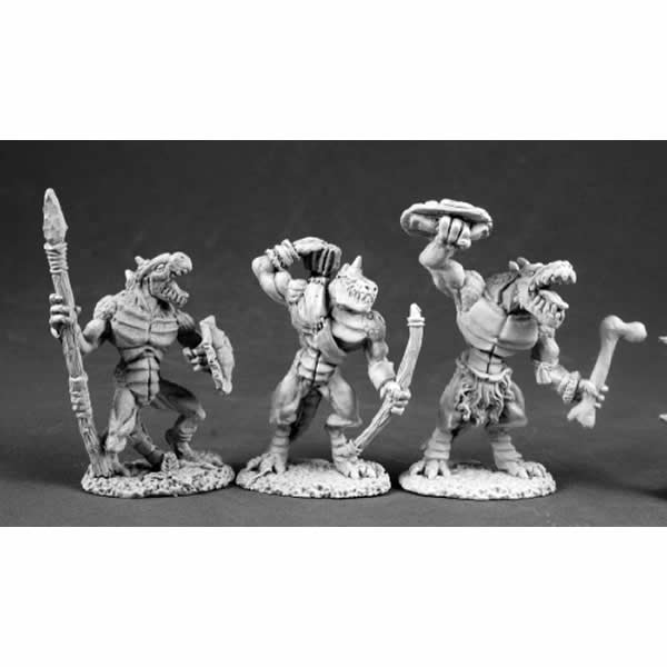 RPR03551 Lizardmen 1 Miniature 25mm Heroic Scale Dark Heaven Main Image
