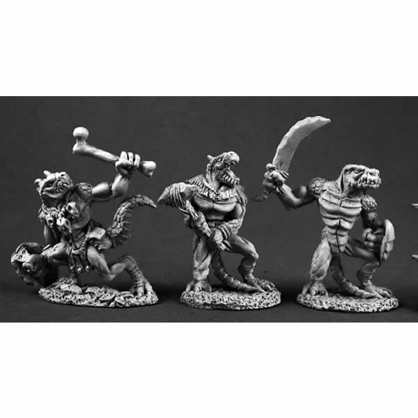 RPR03558 Lizardmen II Miniature 25mm Heroic Scale Dark Heaven Legends Main Image