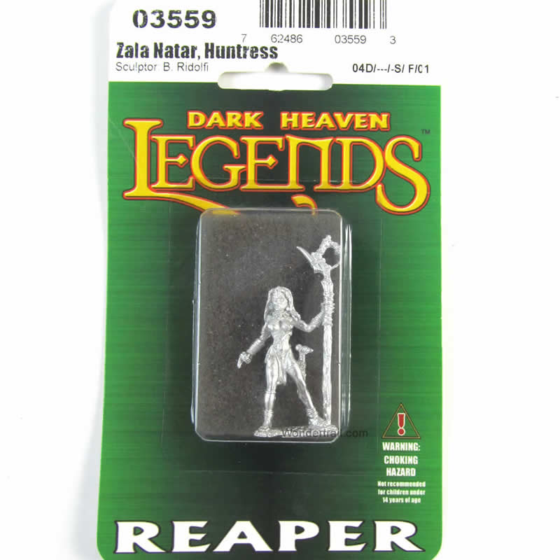 RPR03559 Zala Natar the Huntress Miniature 25mm Heroic Scale 2nd Image