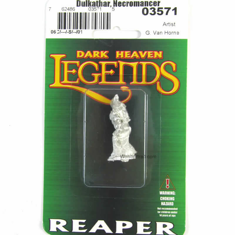 RPR03571 Dulkathar the Necromancer Miniature 25mm Heroic Scale 2nd Image