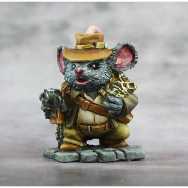 RPR03577 Asiago Jones Adventurer Mousling Miniature 25mm Heroic Scale 3rd Image