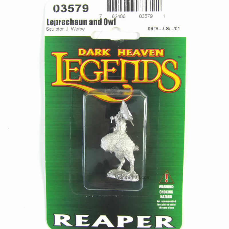 RPR03579 Leprechaun and Owl Miniature 25mm Heroic Scale Dark Heaven 2nd Image