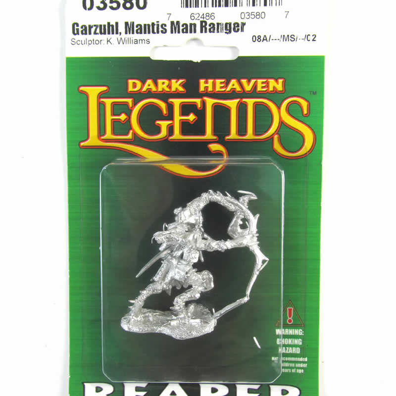 RPR03580 Garzuhl Mantis Man Ranger Miniature 25mm Heroic Scale 2nd Image