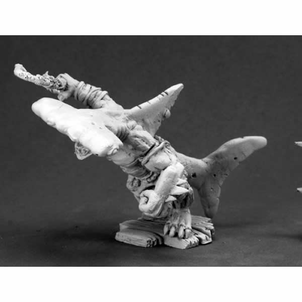 RPR03588 Shred Bloodgill Hammerhead Wereshark Miniature 25mm Scale Main Image
