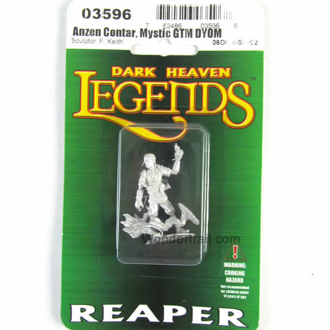 RPR03596 Anzen Contar Mystic Miniature 25mm Heroic Scale Dark Heaven 2nd Image