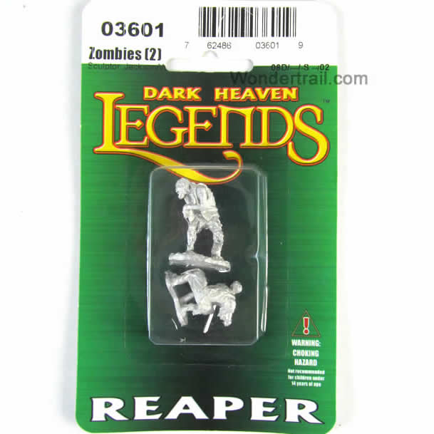 RPR03601 Ronnie and Reggie Zonbies Miniature 25mm Heroic Scale 2nd Image