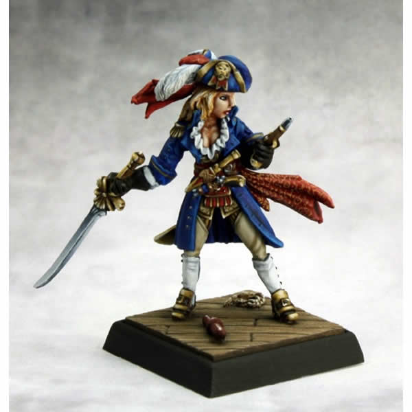 RPR03613 Angelica Fairweather Miniature 25mm Heroic Scale Dark Heaven Main Image