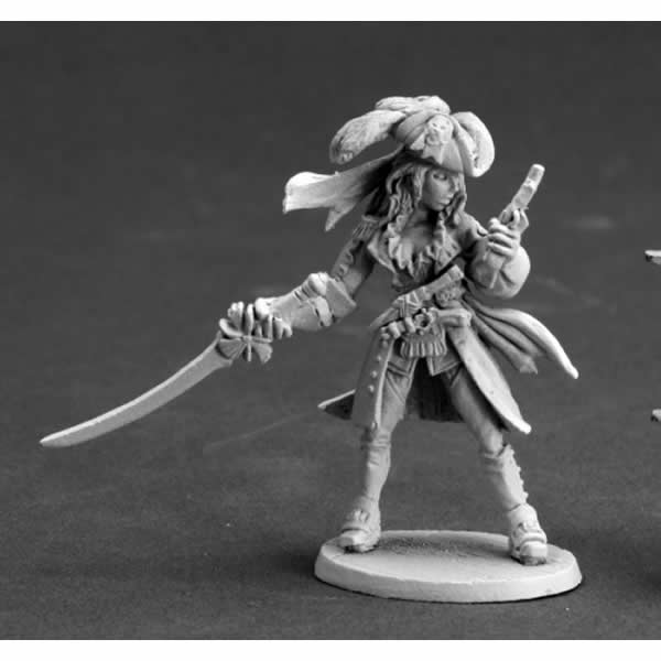 RPR03613 Angelica Fairweather Miniature 25mm Heroic Scale Dark Heaven 3rd Image