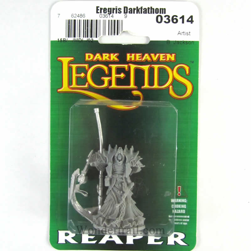 RPR03614 Eregris Darkfathom Evil Sea Priest Miniature 25mm Heroic Scale 2nd Image