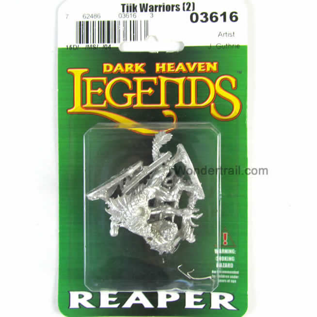 RPR03616 Tiik Warriors Miniature 25mm Heroic Scale Dark Heaven 2nd Image