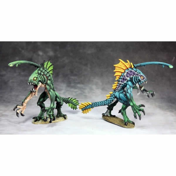 RPR03616 Tiik Warriors Miniature 25mm Heroic Scale Dark Heaven 3rd Image