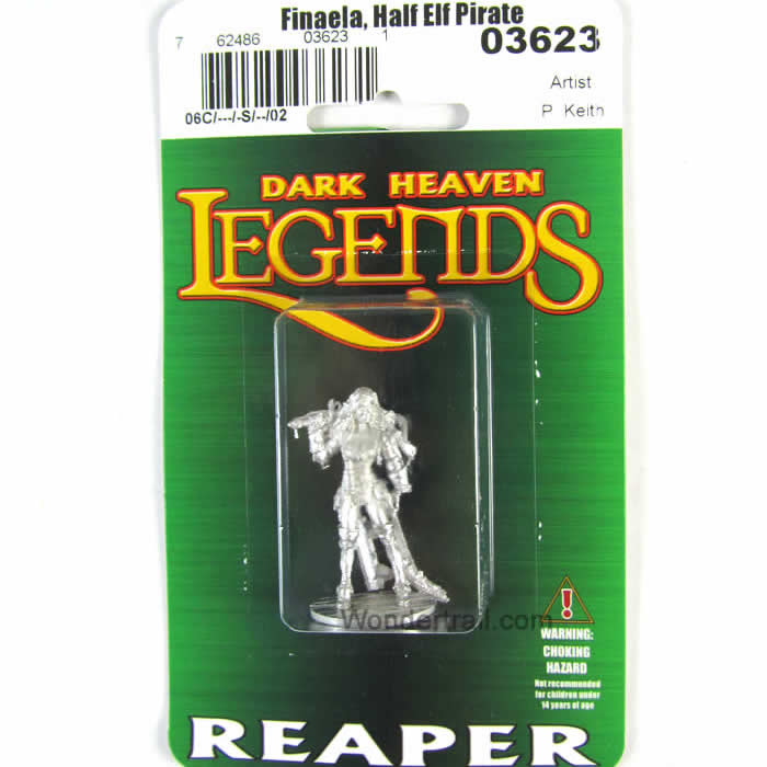RPR03623 Finaela Female Pirate Miniature 25mm Heroic Scale 2nd Image