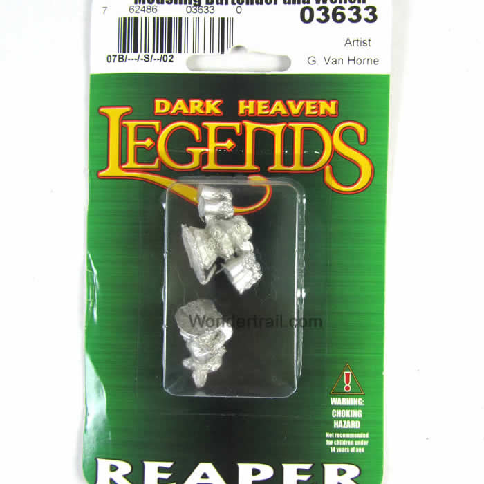 RPR03633 Mousling Bartender and Wench Miniature 25mm Heroic Scale 2nd Image