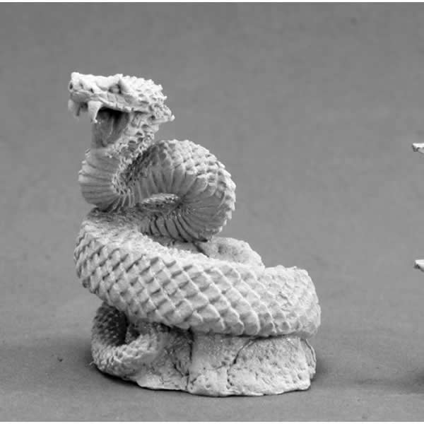 RPR03676 Giant Snake Miniature 25mm Heroic Scale Dark Heaven Legends Main Image