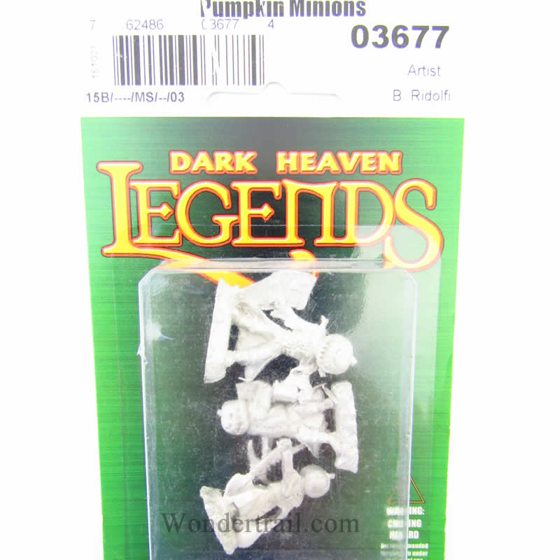 RPR03677 Pumpkin Minions Miniature 25mm Heroic Scale Dark Heaven 2nd Image
