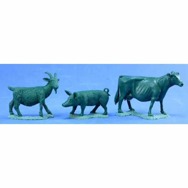 RPR03719 Animal Companions Goat Pig Cow Miniature 25mm Heroic Scale 3rd Image