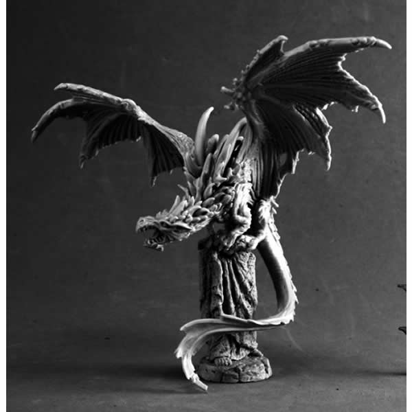 RPR03720 Temple Dragon Miniature 25mm Heroic Scale Dark Heaven 3rd Image