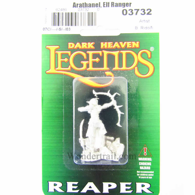 RPR03732 Arathanel Elf Ranger Miniature 25mm Heroic Scale Dark Heaven 2nd Image