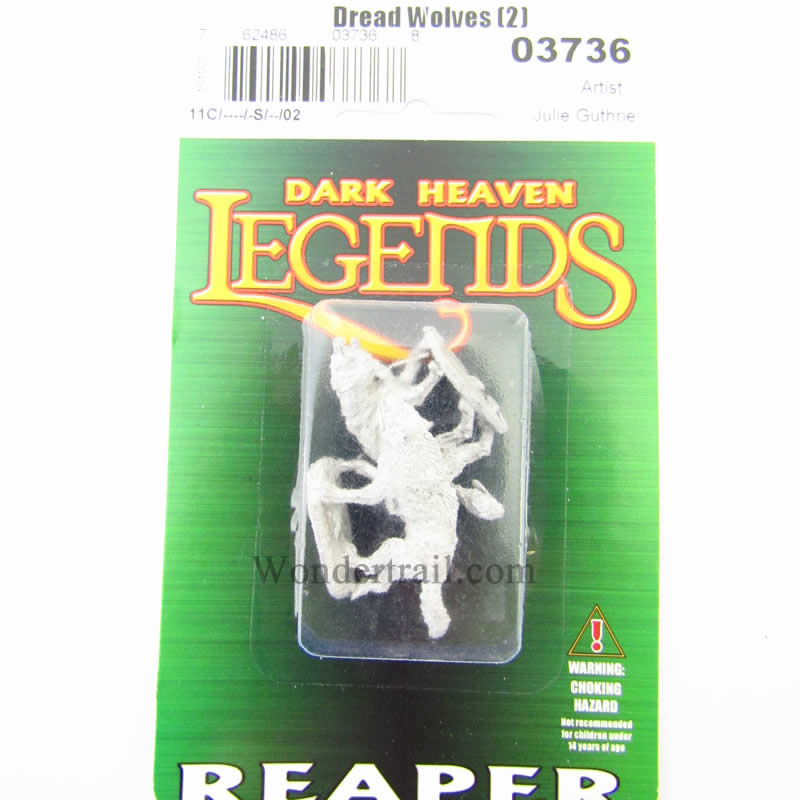 RPR03736 Dread Wolces Miniature 25mm Heroic Scale Dark Heaven 2nd Image