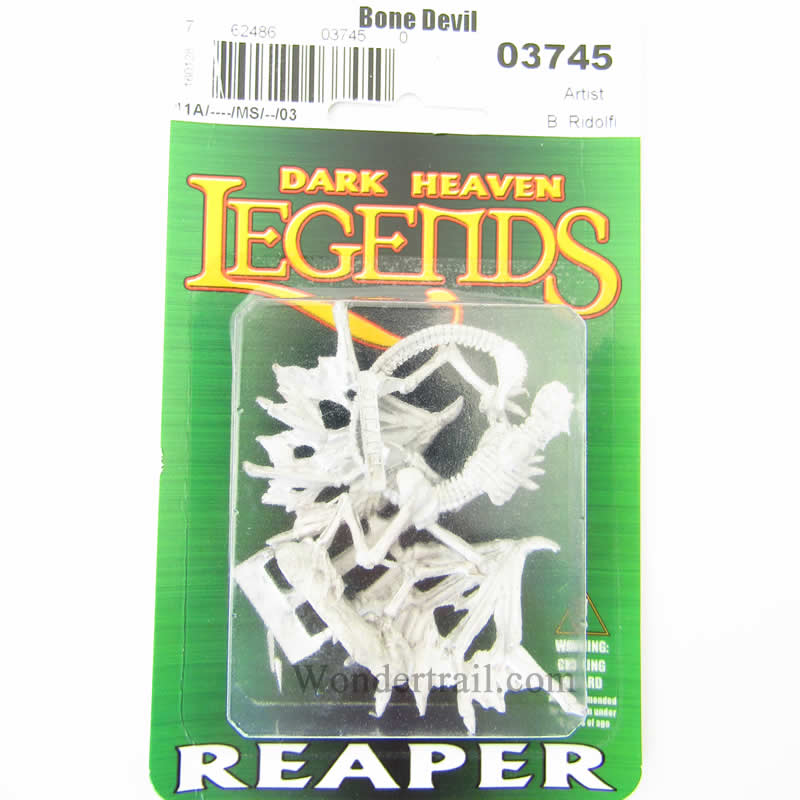 RPR03745 Bone Devil Miniature 25mm Heroic Scale Dark Heaven Legends 2nd Image