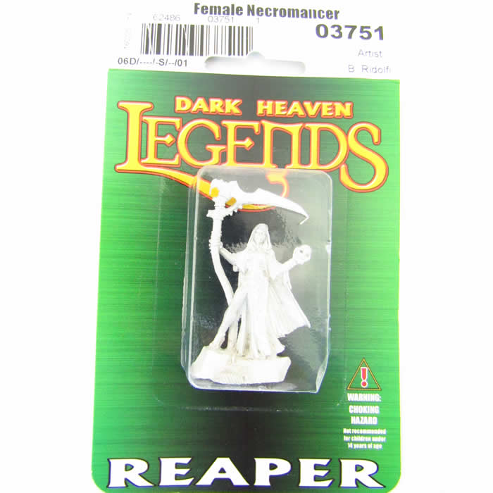 RPR03751 Female Necromancer Miniature 25mm Heroic Scale 2nd Image