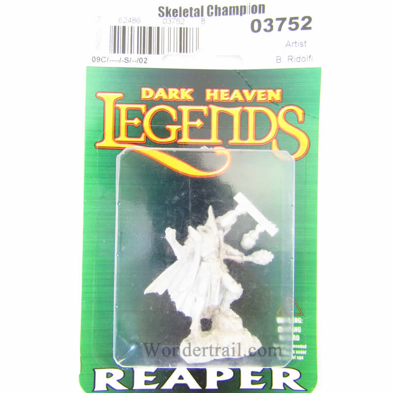 RPR03752 Skeletal Champion Miniature 25mm Heroic Scale Dark Heaven 2nd Image