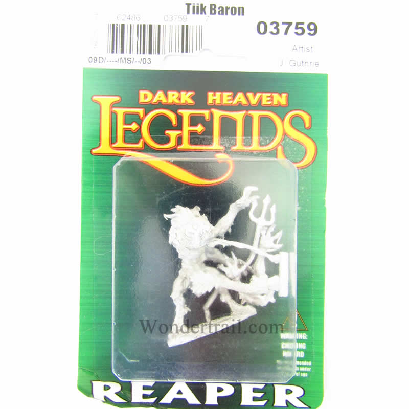RPR03759 Tiik Baron Miniature 25mm Heroic Scale Dark Heaven Legends 2nd Image