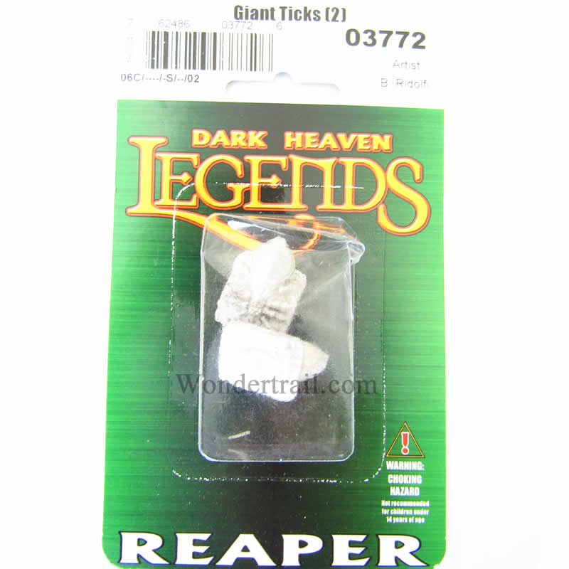 RPR03772 Giant Ticks Set of 2 Miniatures 25mm Heroic Scale Dark Heaven 2nd Image