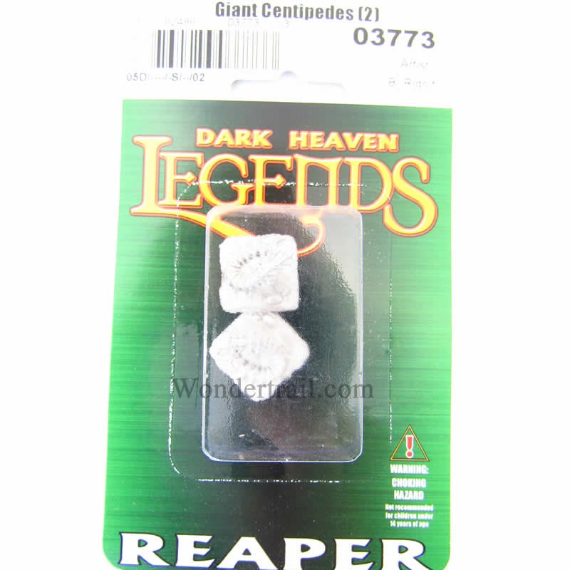 RPR03773 Giant Centipedes Set of 2 Miniatures 25mm Heroic Scale 2nd Image