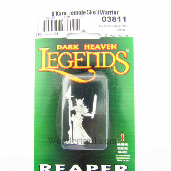 RPR03811 Skara Female Skoli Warrior Miniature 25mm Heroic Scale 2nd Image