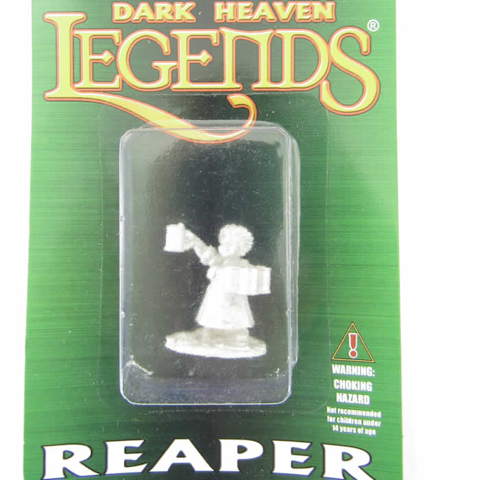RPR03932 Poppy Cloverlocks Halfling Barmaid Miniature 25mm Heroic Scale 2nd Image