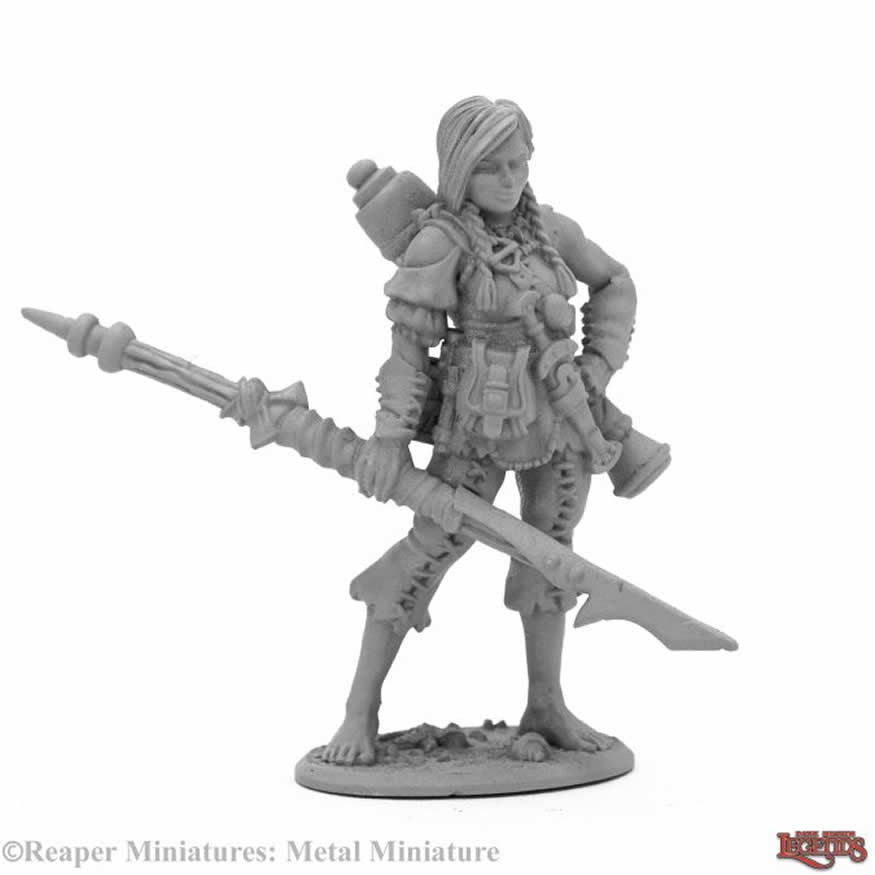 RPR03971 River Widows Gunner Miniature 25mm Heroic Scale Main Image