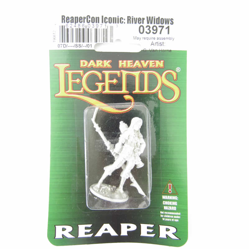 RPR03971 River Widows Gunner Miniature 25mm Heroic Scale 2nd Image