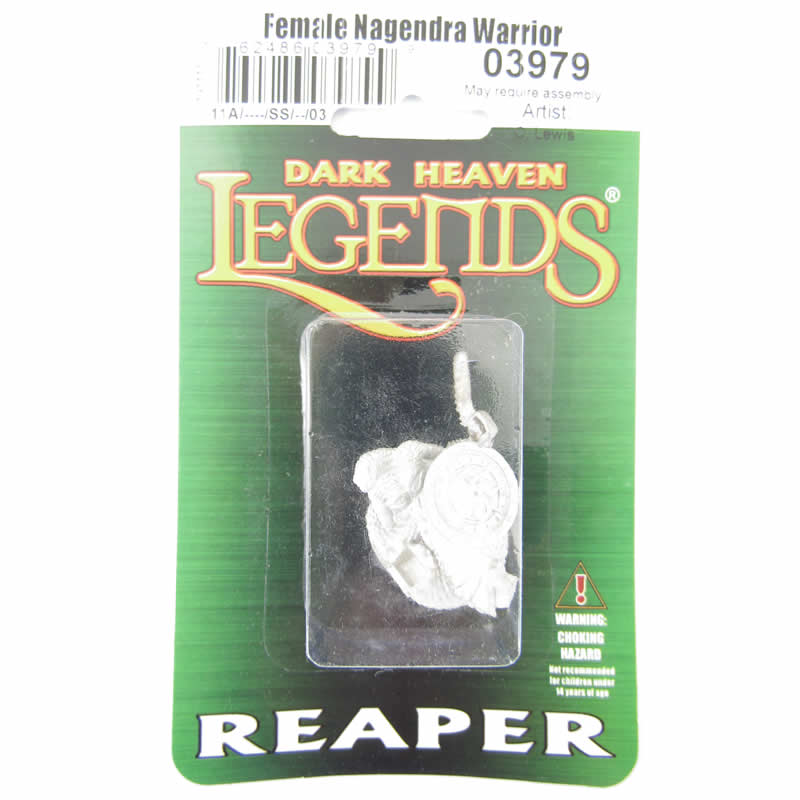RPR03979 Female Nagendra Warrior 25mm Heroic Scale Dark Heaven Legends 2nd Image