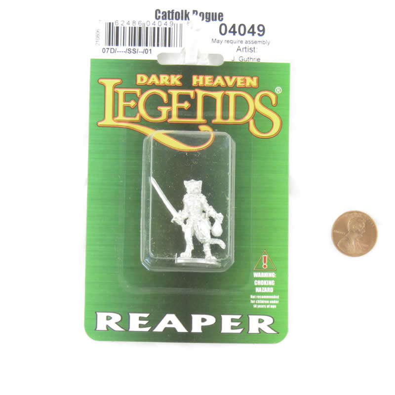 RPR04049 Catfolk Rogue Miniature 25mm Heroic Scale Figure Dark Heaven Legends 2nd Image