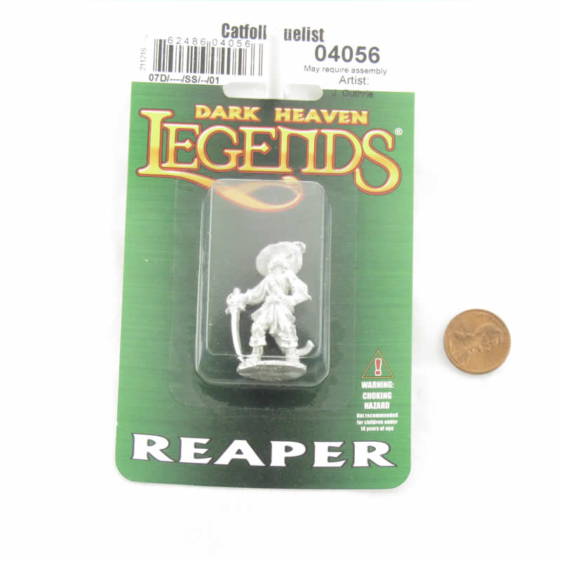 RPR04056 Catfolk Duelist Miniature 25mm Heroic Scale Figure 2nd Image