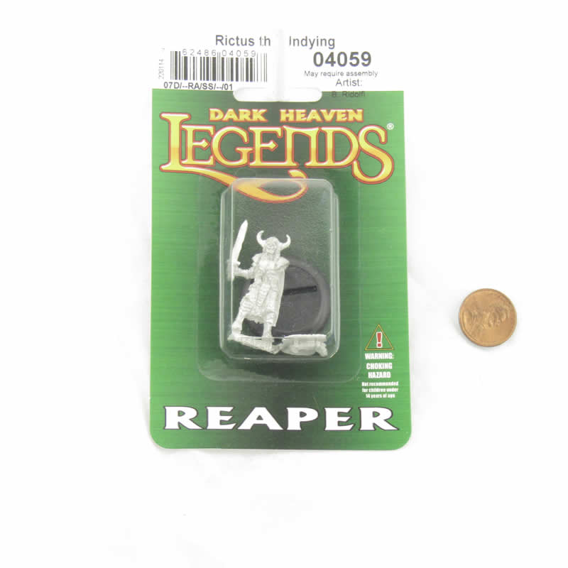 RPR04059 Rictus The Undying Miniature 25mm Heroic Scale Figure 2nd Image