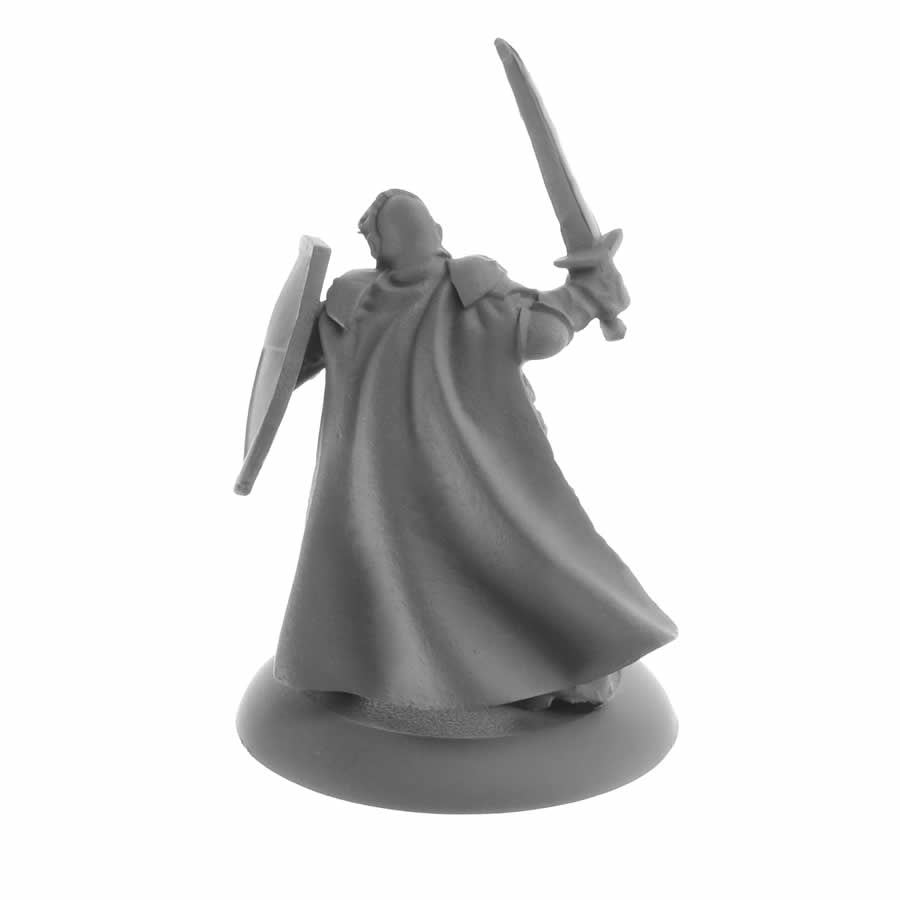 RPR04060 Human Fighter Veteran Baran Miniature 25mm Heroic Scale Figure 3rd Image