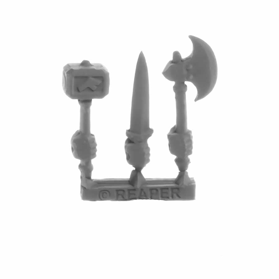 RPR04069 Dwarf Fighter Borin Miniature 25mm Heroic Scale Figure Dark Heaven Legends 4th Image