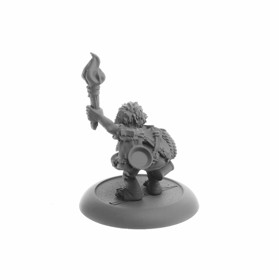 RPR04076 Halfling Henchman Gus Greenweevil Miniature 25mm Heroic Scale Figure Dark Heaven Legends 3rd Image