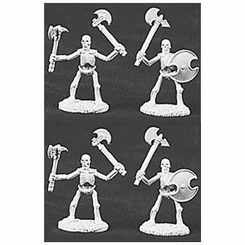 RPR06005 Skeletons with Axes Army Pack Miniatures 25mm Heroic Scale Main Image