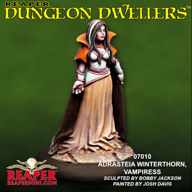 RPR07010 Adrasteia Winterthorn Vampiress Miniature 25mm Heroic Scale 3rd Image