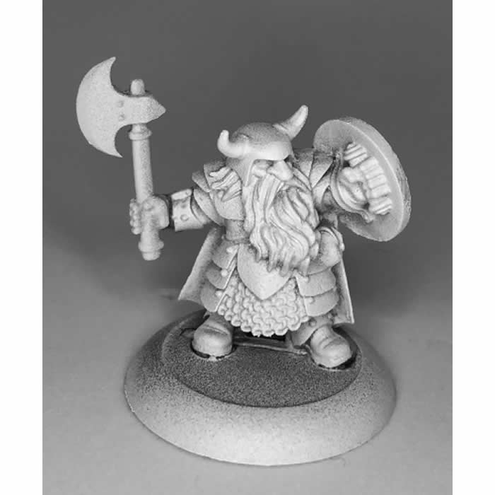 RPR07011 Borin Ironbrow Dwarf Adventurer Miniature 25mm Heroic Scale Dungeon Dwellers Main Image